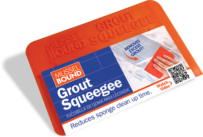 MusselBound Grout Squeegee