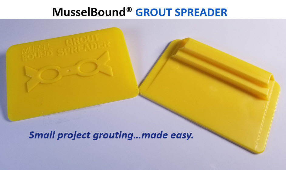 MusselBound Grout Detailing Tool