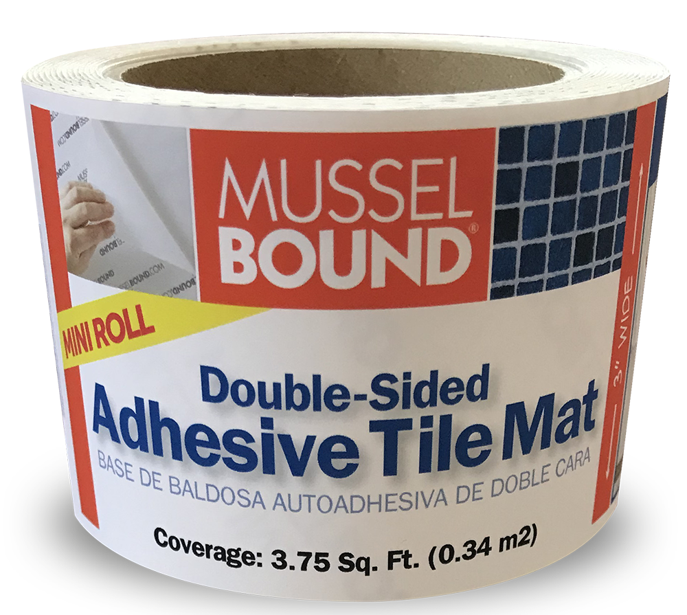 MusselBound Mini Roll Adhesive Tile Mat