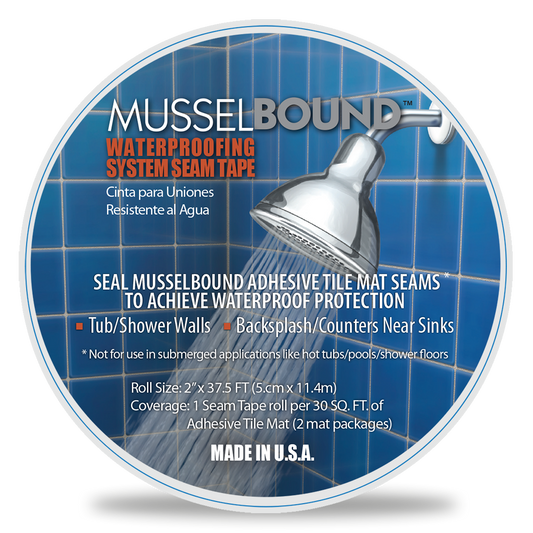 Welcome to the MusselBound Online Store for Homeowners and Contractors –  MusselBound Adhesive Tile Mat